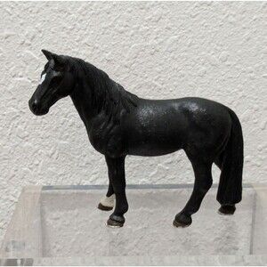 Schleich Tennessee Walker Gelding Black Horse #13832, 4.25" tall, 2016